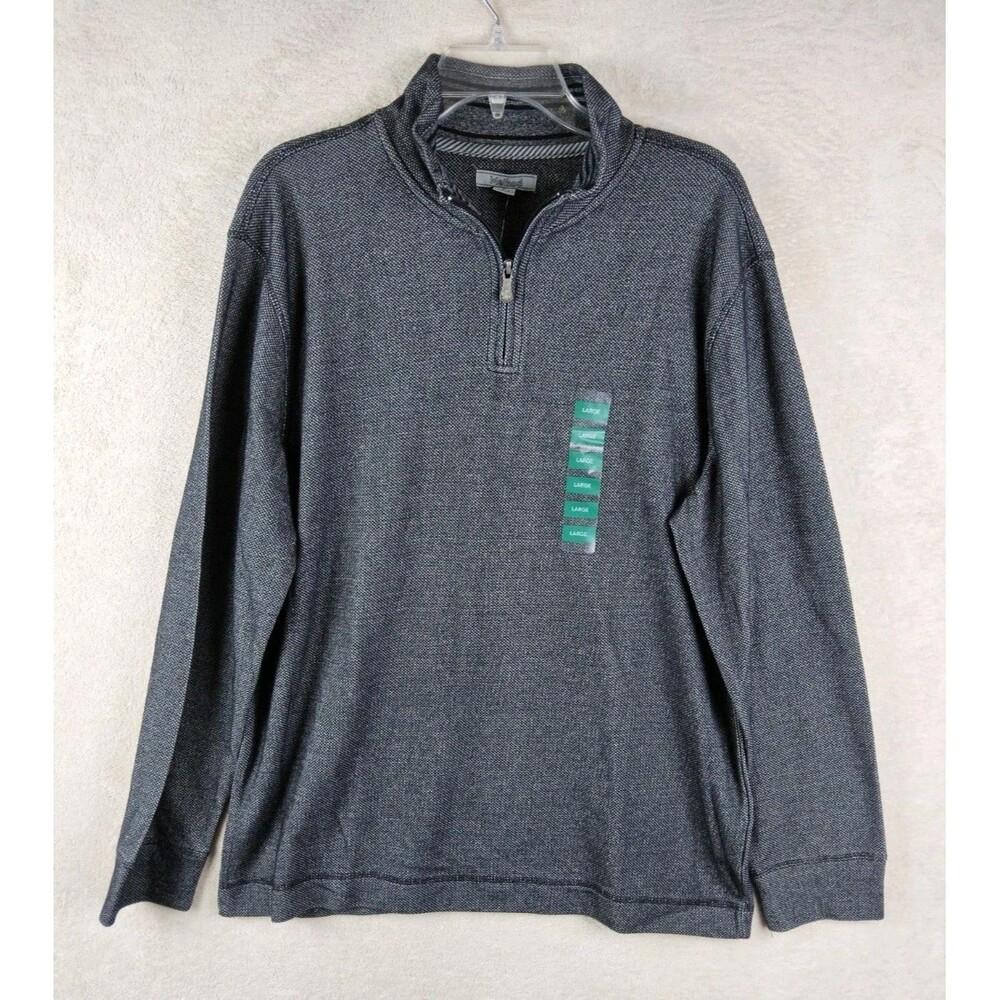 Method Men's Long Sleeve 1/4 Zip Pullover Mid Weight Shirt Size L